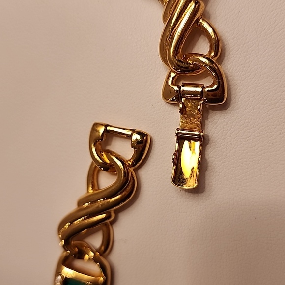 Vintage Swan Swarovski Crystal Collar Necklace - Picture 5 of 7